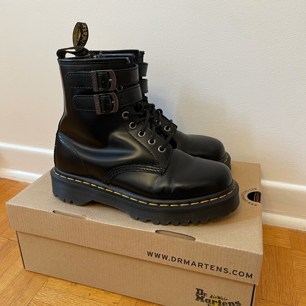 Dr. Martens 1460 8-Eye Bex Buckle Boot